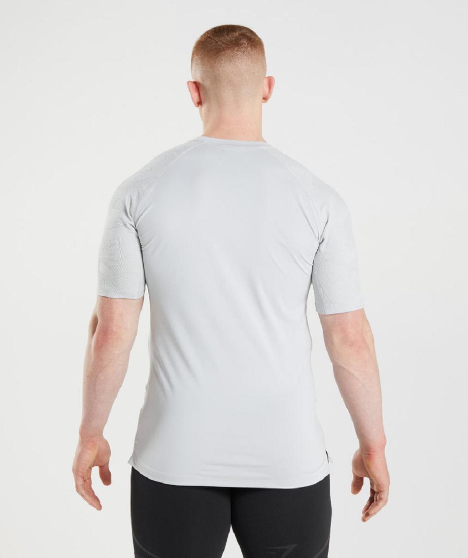 T Shirts Męskie Gymshark 315 Głęboka Szare | PL 3909VRW